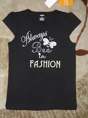 $17.95 • Buy GYMBOREE  Bee Chic  Embroidered Always Bee In Fashion Top Size 8~ NEW!