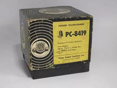 New Old Stock Boxed Stancor Pc-8419 Transmitter Or Reciever Power Transformer • $49.99