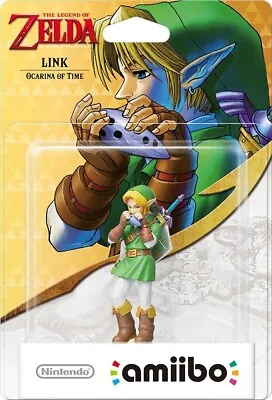 Link Ocarina Of Time Amiibo (The Legend Of Zelda Collection) INHAND 'RARE' • $54.99