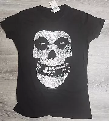 Misfits Crimson Ghost Skull Womens Babydoll M T-shirt NEW Jerry Only Danzig  • $24.99