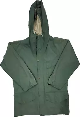 Class 5 Jacket Womens XS Green  Hooded Mountaineering Equipage Parka Coat VTG • $48.75