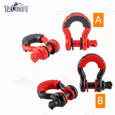 2 Or 4 Pcs 3/4'' D Ring Shackles With 7/8'' Pin Fits Ford F150 2009-17 18 19 20 • $22.98