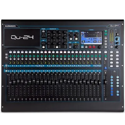 ALLEN & HEATH QU-24C Digital Touchscreen Motorized Fader Audio Mixer • $2999.99