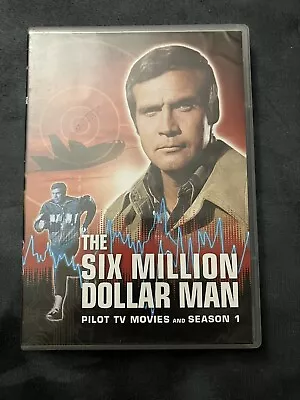 The Six Million Dollar Man: Pilot TV Movies And Season 1 (DVD 1974) • $9