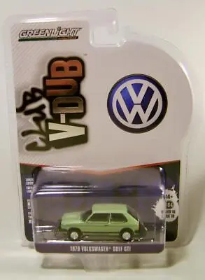 1979 '79 Vw Volkswagen Golf Gti V-dub R16 Greenlight Diecast 2023 • $6.95
