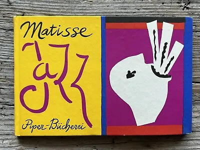 Matisse JAZZ Lithograph 1960 Piper-Bucherei Book Hardcover Museum Of Modern Art • $75