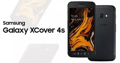 Samsung Galaxy XCover 4S (BLACK) With 32GB Unlocked Good CONDITION • £43.99