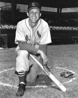 1953 St Louis Cardinals STAN MUSIAL Glossy 8x10 Photo Glossy Baseball Poster • $5.99