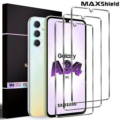 2X Fr Samsung Galaxy A35 A55 A54 A34 A14 A15 A25 5G A05S Glass Screen Protector • $6.75
