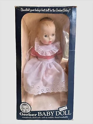 Vintage 1979 Gerber Baby Doll 17  With Moving  Eyes Original Box • $40