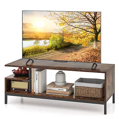 3-Tier Entertainment Center Modern Media Table TV Stand For TVs Up To 48 Inches • £54.95