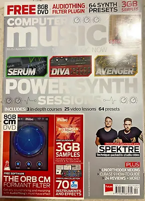 Computer Music Issue 241 POWER SYNTH SESSIONS + Sealed DVD • £7.99