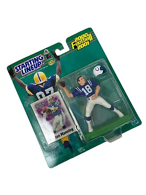 Peyton Manning Indianapolis Colts Vintage 2000 2001 Starting Lineup Figurine Slu • $10