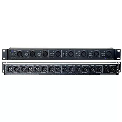 ART S8 Rackmount 8 Channel Mic Splitter With Transformer-Isolated Outputs • $319.99