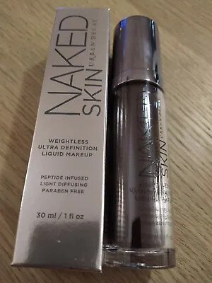 £12 • Buy NAKED SKIN WEIGHTLESS ULTRA DEFINITION LIQUID MAKEUP 30ml- SHADE 13.0 Free Post