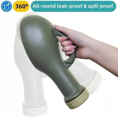 Female Male Universal Urine Portable Bottle Urinal Toilet Travel Camping Outdoor • £5.89