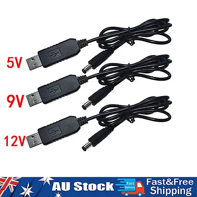 USB DC 5V To DC 9V Or 12V Boost Step Up Module Converter Charger Cable Power Sup • $6.80
