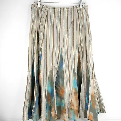Spanner Long Layered Mermaid Skirt Multicolor SIZE 6 • $12.76