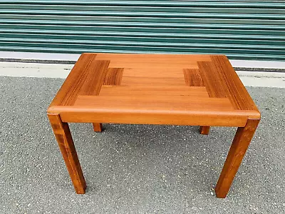 Beautiful Mid-Century Danish Vejle Stole-Og Mobelfabrik Solid Teak End Table • $499.95