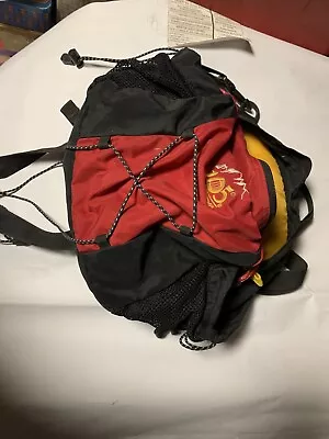 MOUNTAINSMITH 105 Degree Lumbar Waist Pack Red/Black With Shoulder Strap • $15