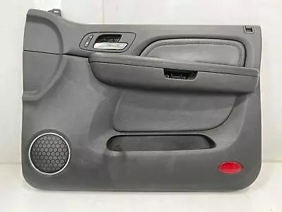 07 08 GMC Yukon XL Denali Front Door Trim Panel RH Passenger Side Black 25780138 • $237.49