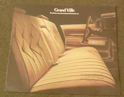 Pontiac Grand Ville 1973 Dealer Brochure • $4.95