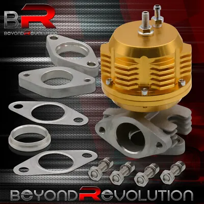 38mm Gold External 2 Bolt Turbo Wastegate Wg Bypass Header Bov Blow Off • $36.99