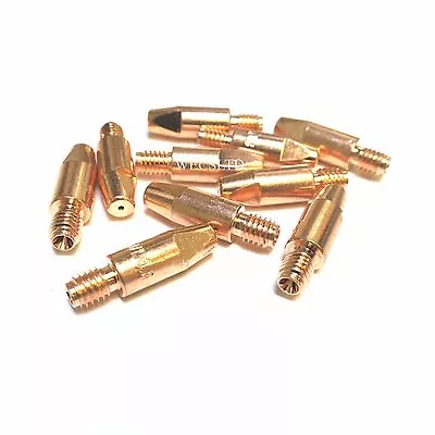 10 X 1.0mm Mig Euro Torch Contact Tips For MB15 MB25 MB36 Welding 10 Pack • £6.21