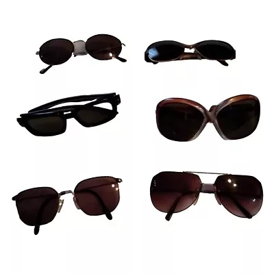 Vintage Sunglasses Lot Of 6 Pair • $24.90