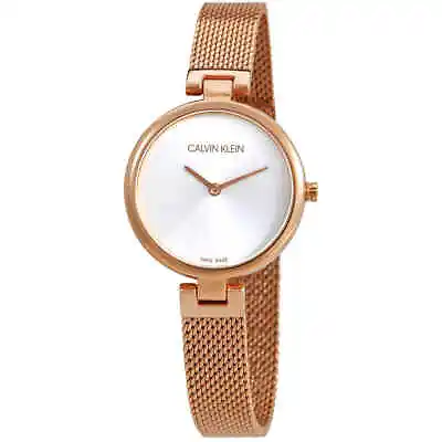 Calvin Klein Quartz Silver Dial Ladies Watch K8G23626 • $49.99