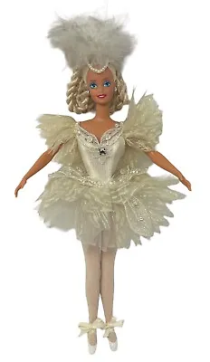 Vintage 1991 SWAN LAKE BARBIE Music Box Musical Ballerina Mattel Preowned • $25