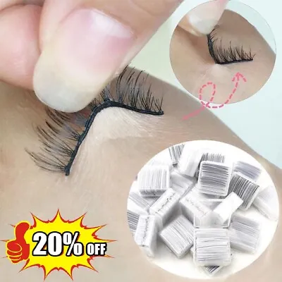 £2.22 • Buy 34Pcs Reusable Self Adhesive Glueless Strip Eyelashes With Glue False Eyelashes+