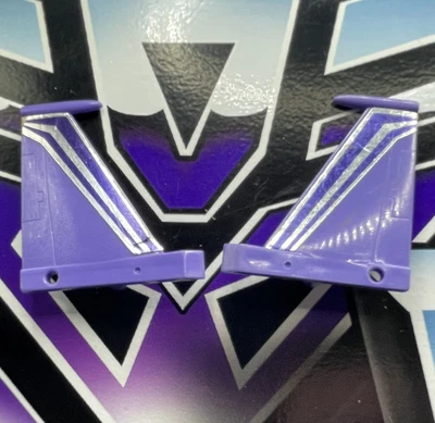 £8 • Buy Transformers G1 Skywarp Tail Fins Pair 
