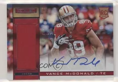 2013 Panini Rookies & Stars /99 Vance McDonald #239 Rookie Auto RC • $5.99