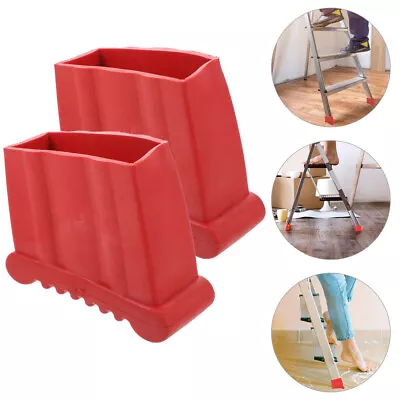 Ladder Leveler 2pcs Feet Covers Non-Rubber Pads Furniture Protector • £12.19