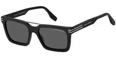 Mark Jacobs Men's Matte Black Modern Square Sunglasses - MARC589S 0003 IR • $49.99