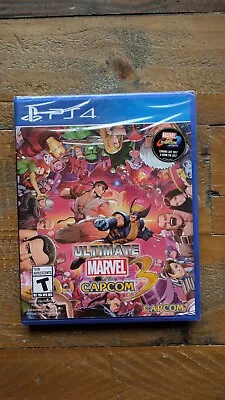 New ✹ ULTIMATE MARVEL VS. CAPCOM 3 ✹ Playstation 4 PS4 / PS5 Game ✹ W/Comic USA • £131.78