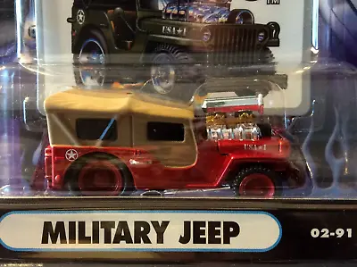 Muscle Machines  Military Jeep Vehicle   Blower 1/64 Scale  --  Jeep  - 02-91 • $5.99