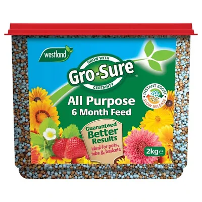 Westland Gro-Sure 2kg 6-Month Slow Release Plant Food • £12.19