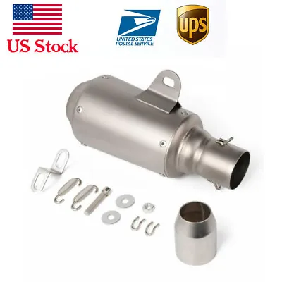  38-51mm Universal Motorcycle Short Exhaust Muffler Pipe Slip On DB Killer US • $37.99