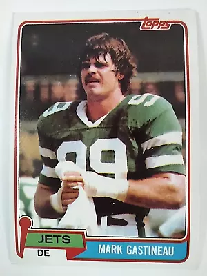 1981 Topps #342 Mark Gastineau Rookie RC New York Jets Surface Wear • $4