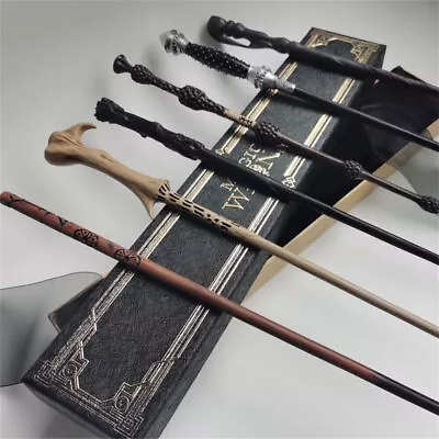 £10.99 • Buy Harry Potter Magic Wand Malfoy Hermione Dumbledore Wands Stick Gifts Boxed Xmas
