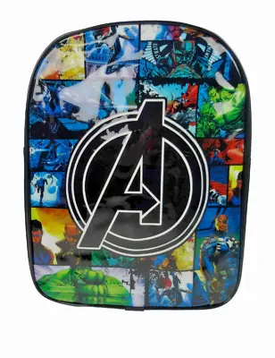 £5.99 • Buy Marvel Avengers Assemble A Logo Backpack Boys School Bag New Genuine Free Post