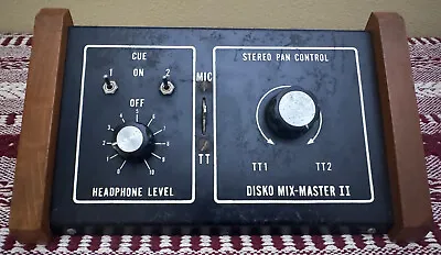 Berkshire Audio Products Vintage Disko Mix-Master II (cir. 1970's) • $499