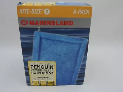 5 Only* MarineLand Penguin Power Filter Cartridge Rite-Size Fits Pro 100 125 175 • $17.99