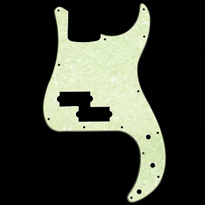 3ply Mint Pearl Pickguard For Fender Precision P-Bass USA MIM Standard 13 Hole • $17.99