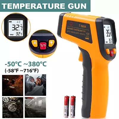 Non-contact Digital Laser Infrared Thermometer LCD IR Temp Meter Temperature Gun • $29.99