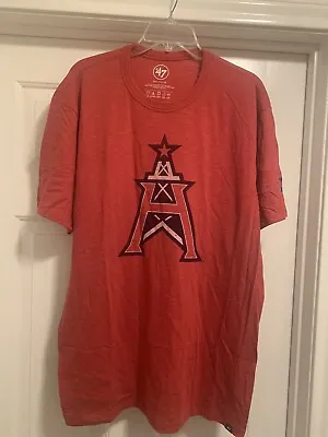 RARE UFL XFL HOUSTON ROUGHNECKS Football Shirt New Mens XXL FREE SHIPPING Oilers • $21.99