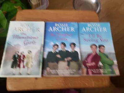 Rosie Archer Book Bundle - The Munitions Girls - I'll Be Seeing You - Timber Gir • £7.99