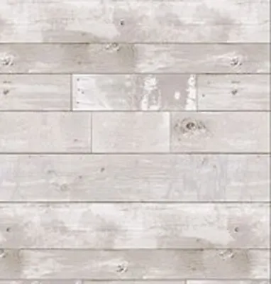 Dollhouse 1:12 Scale Wallpaper - Reclaimed Wood Floor - Grey • $7.99